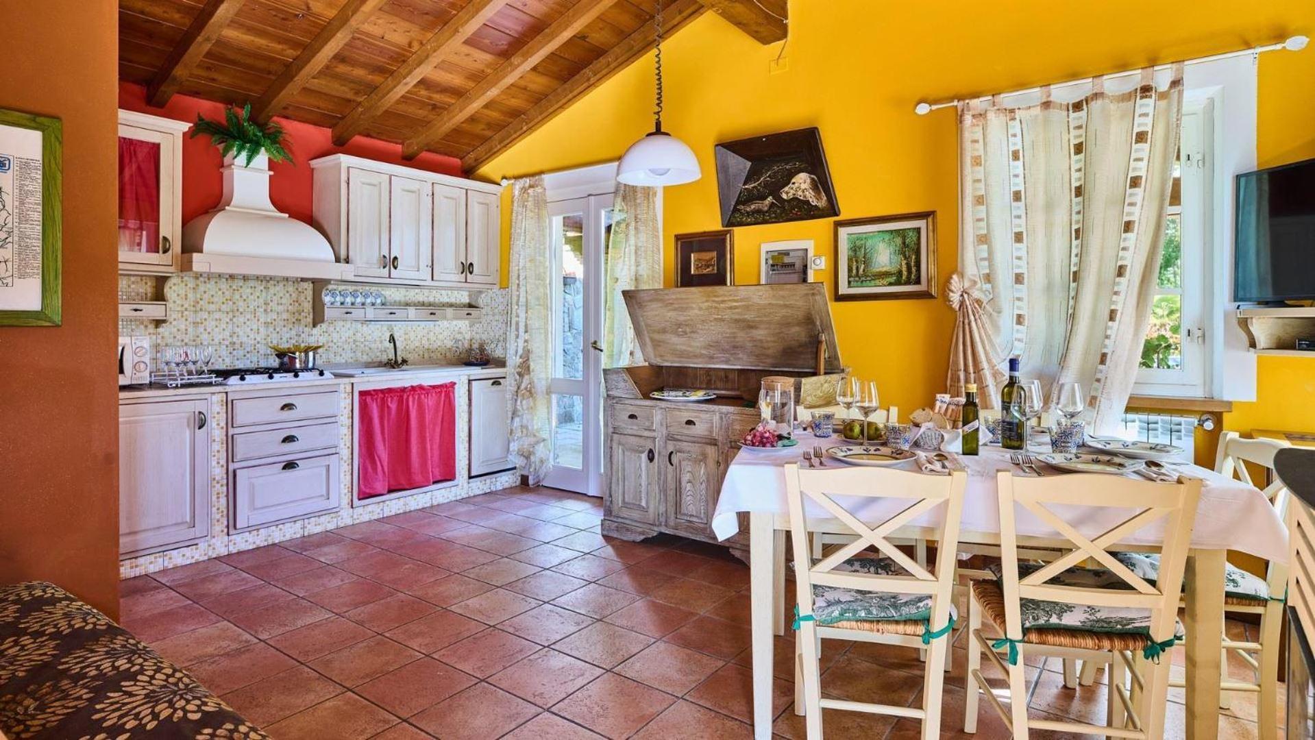 La Sella Villa Pescaglia Bagian luar foto