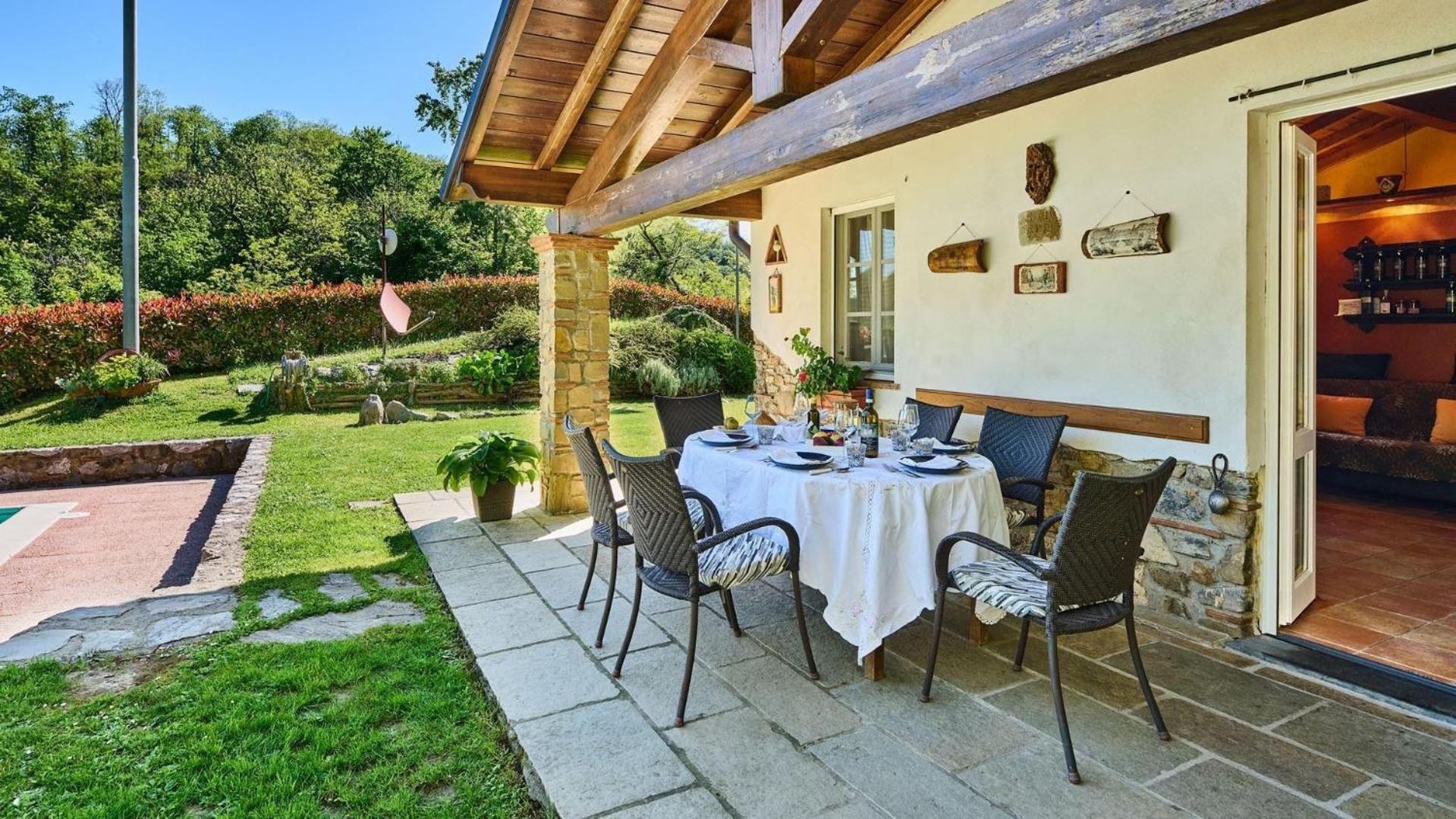 La Sella Villa Pescaglia Bagian luar foto