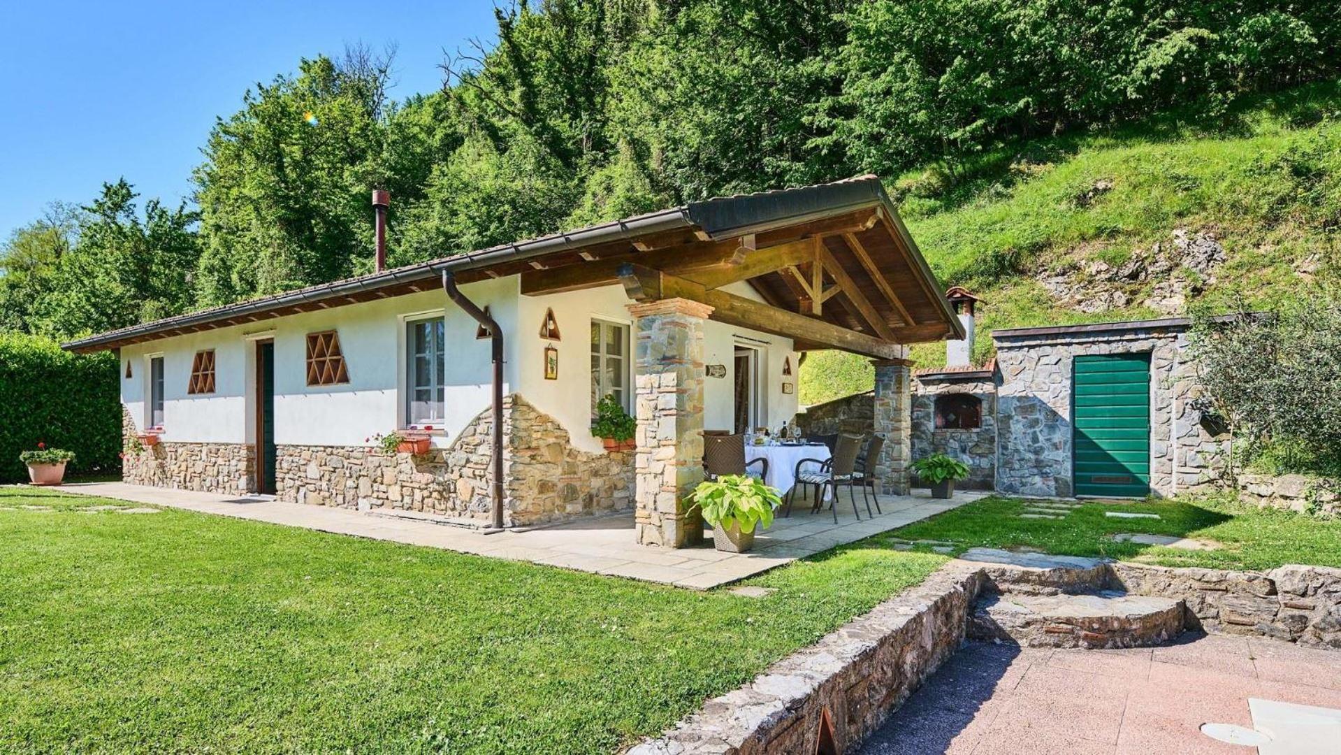 La Sella Villa Pescaglia Bagian luar foto